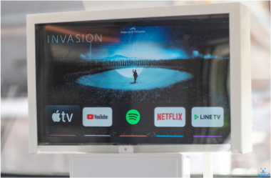 apple tv inside taxi covid